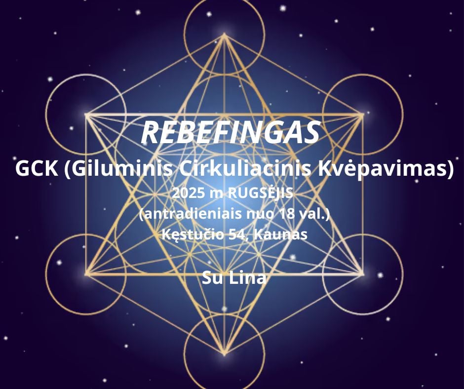 Horaires des cours de Rebirthing (GCK)