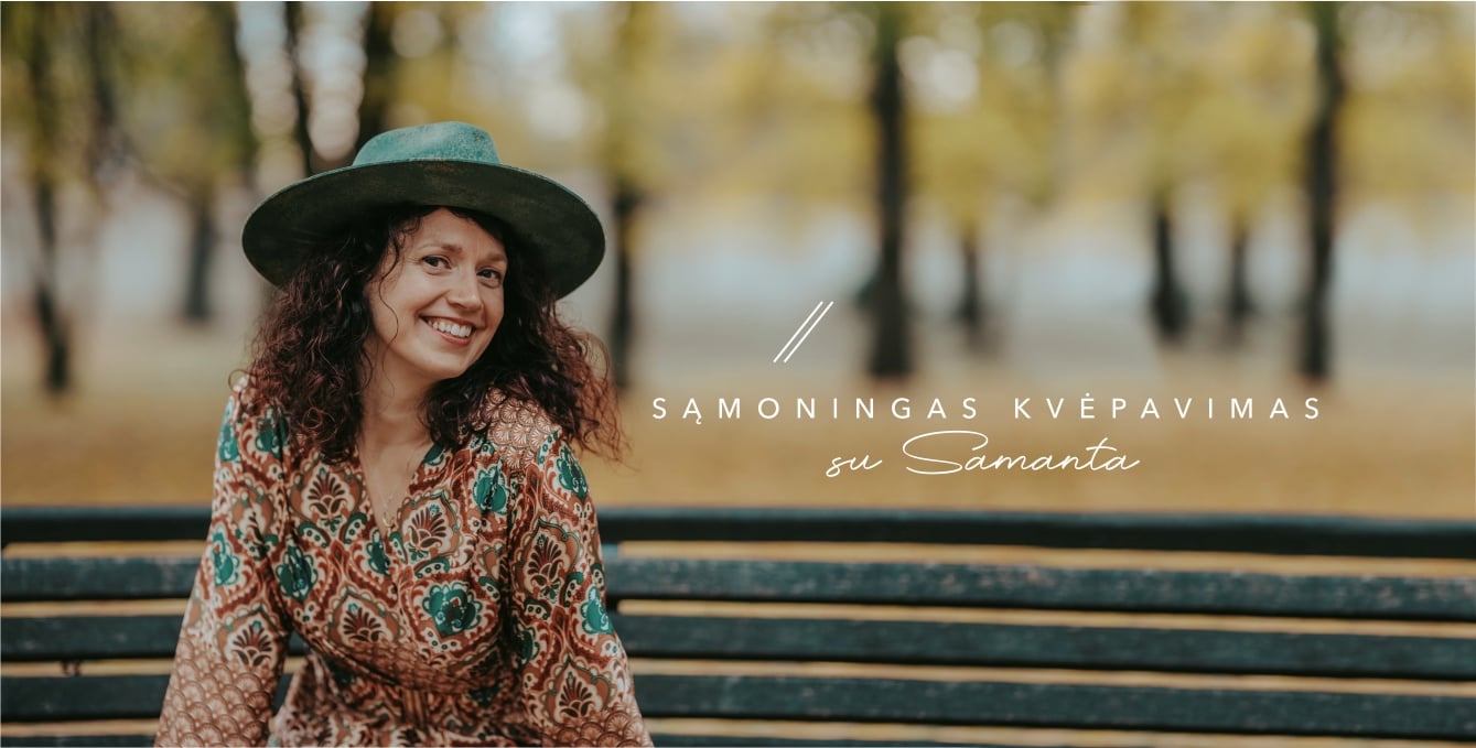 Respiration consciente avec Samanta à Vilnius