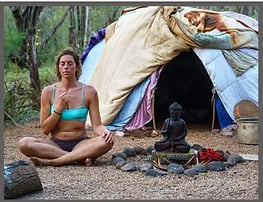 Lodge de sudation