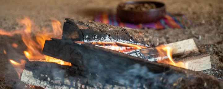 Cérémonie de la hutte de sudation
