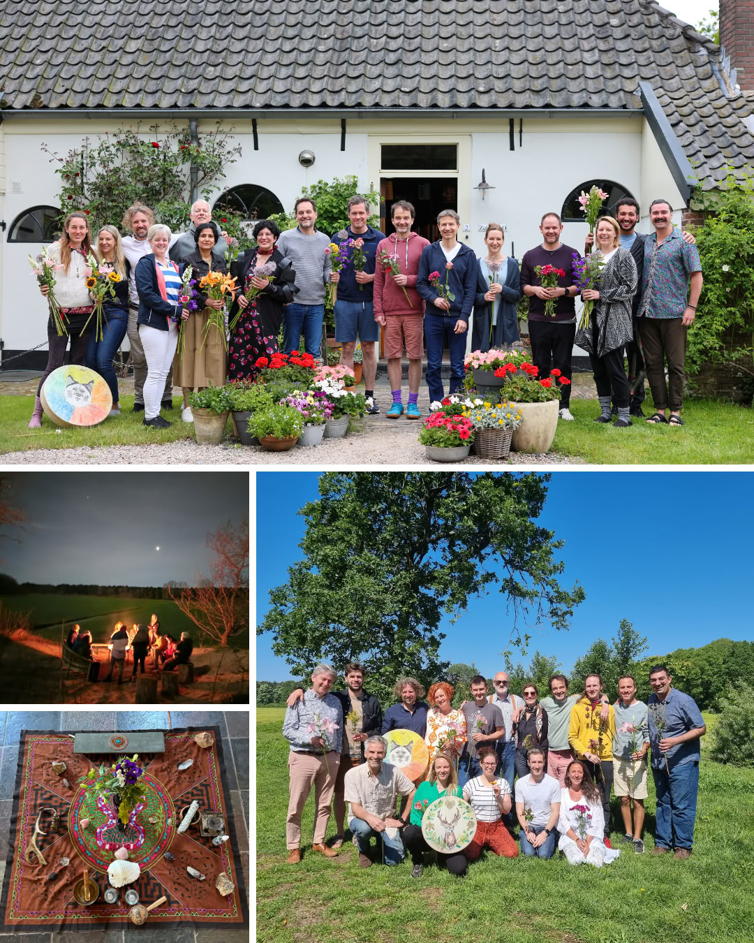 Inwardbound Netherlands Formation immersive de 7 jours aux compétences de facilitation psychédélique, incluant une cérémonie personnelle de psilocybine