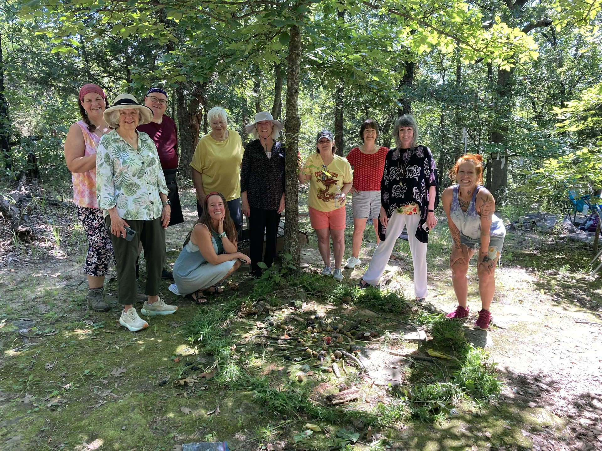 Family Day à la forêt — Forest of Peace