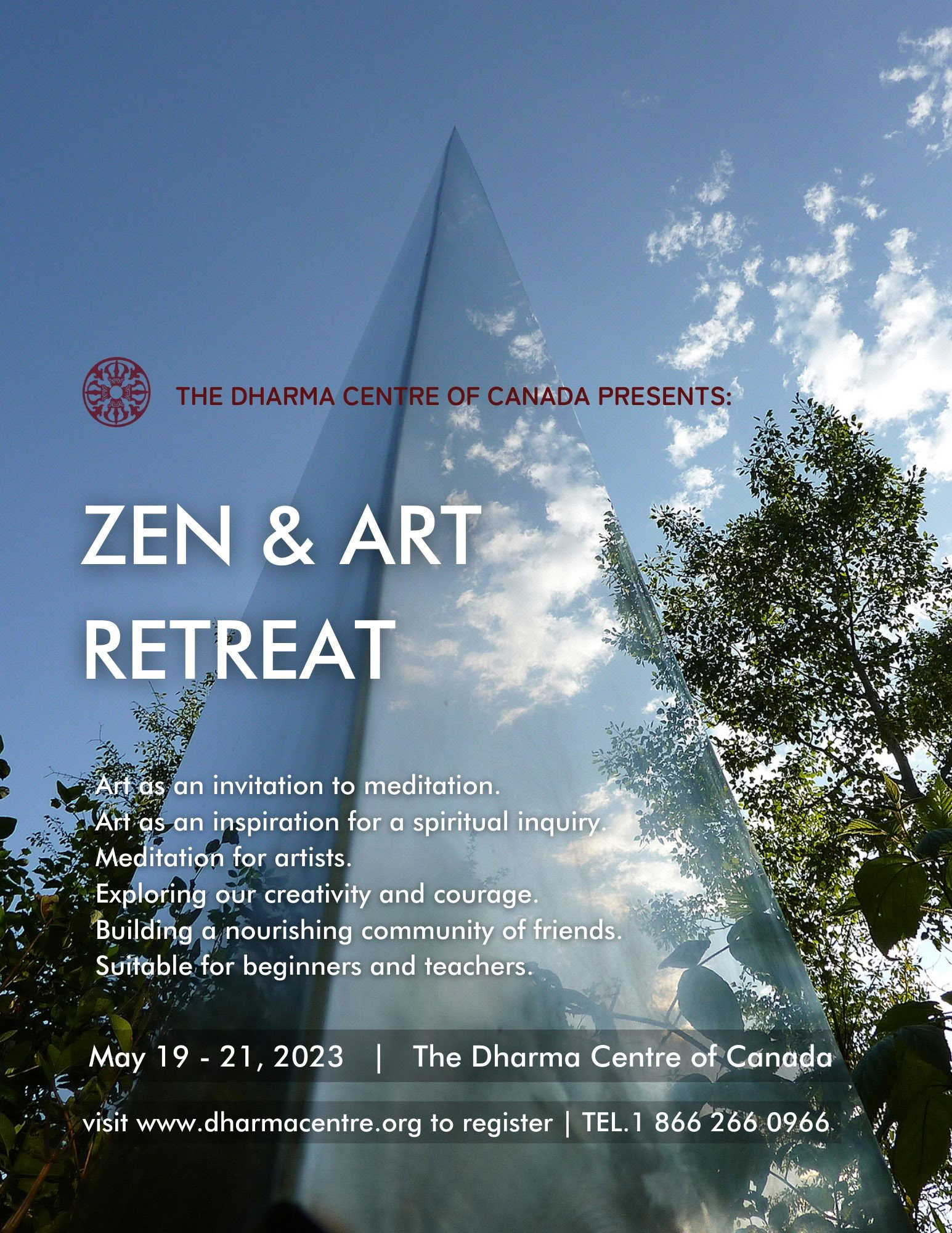Zen et retraite artistique avec plusieurs instructeurs — The Dharma Centre of Canada