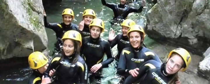 Visite privée de canyoning de Nevidio
