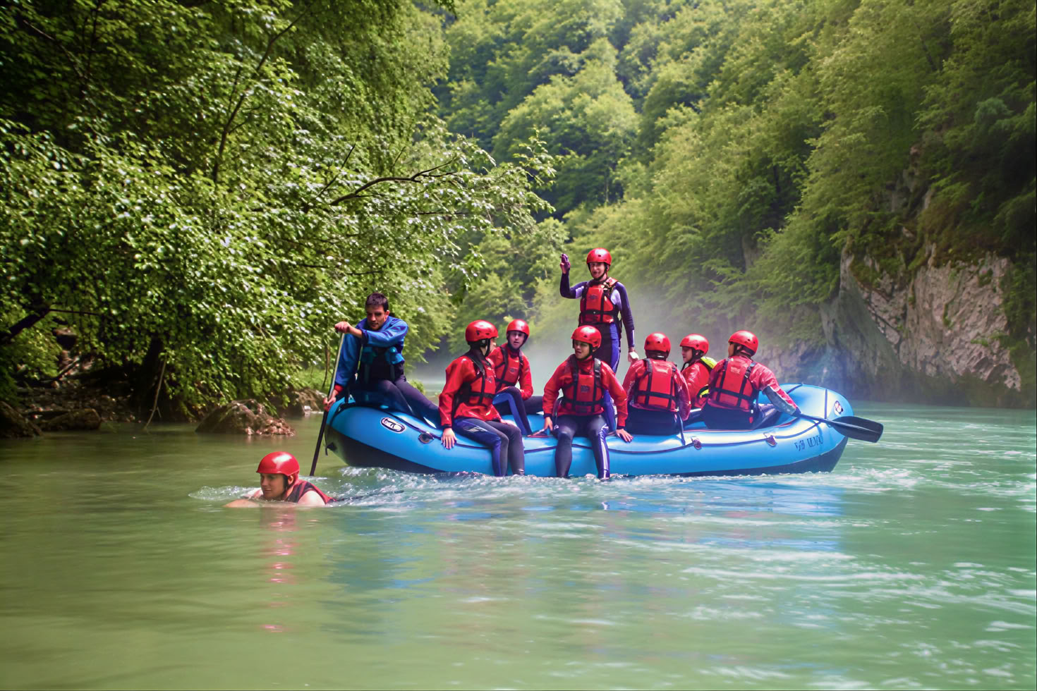 Tara Rafting Journée complète visite privée
