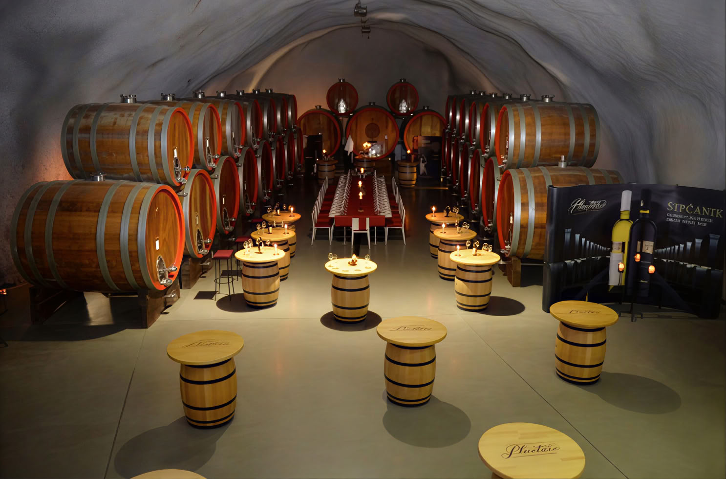 Visite des vins traditionnelle et moderne mixte