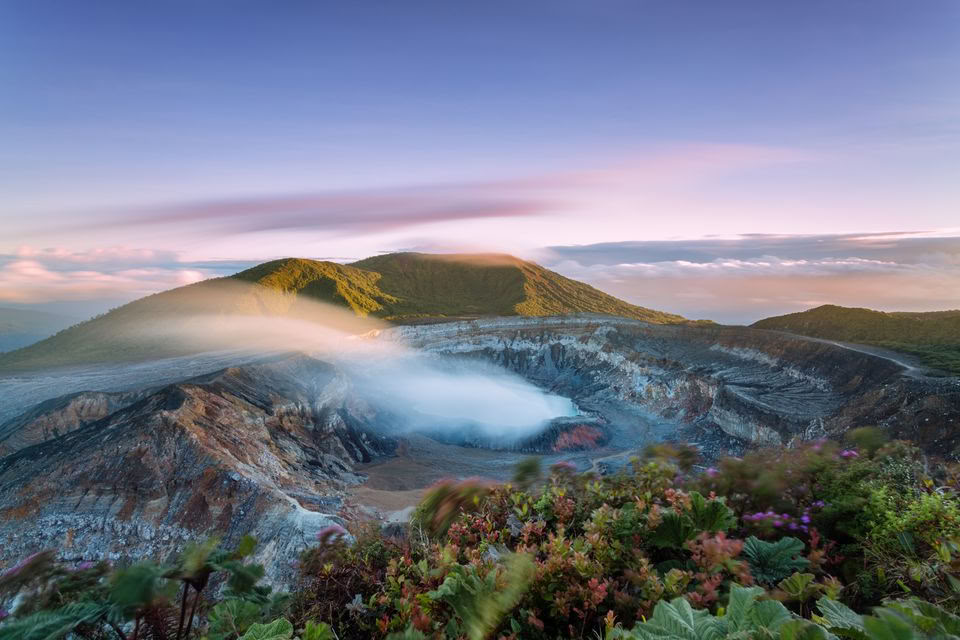 Combo Tour : Parc national du volcan Poás – Visite du café Doka – Jardins des cascades de La Paz