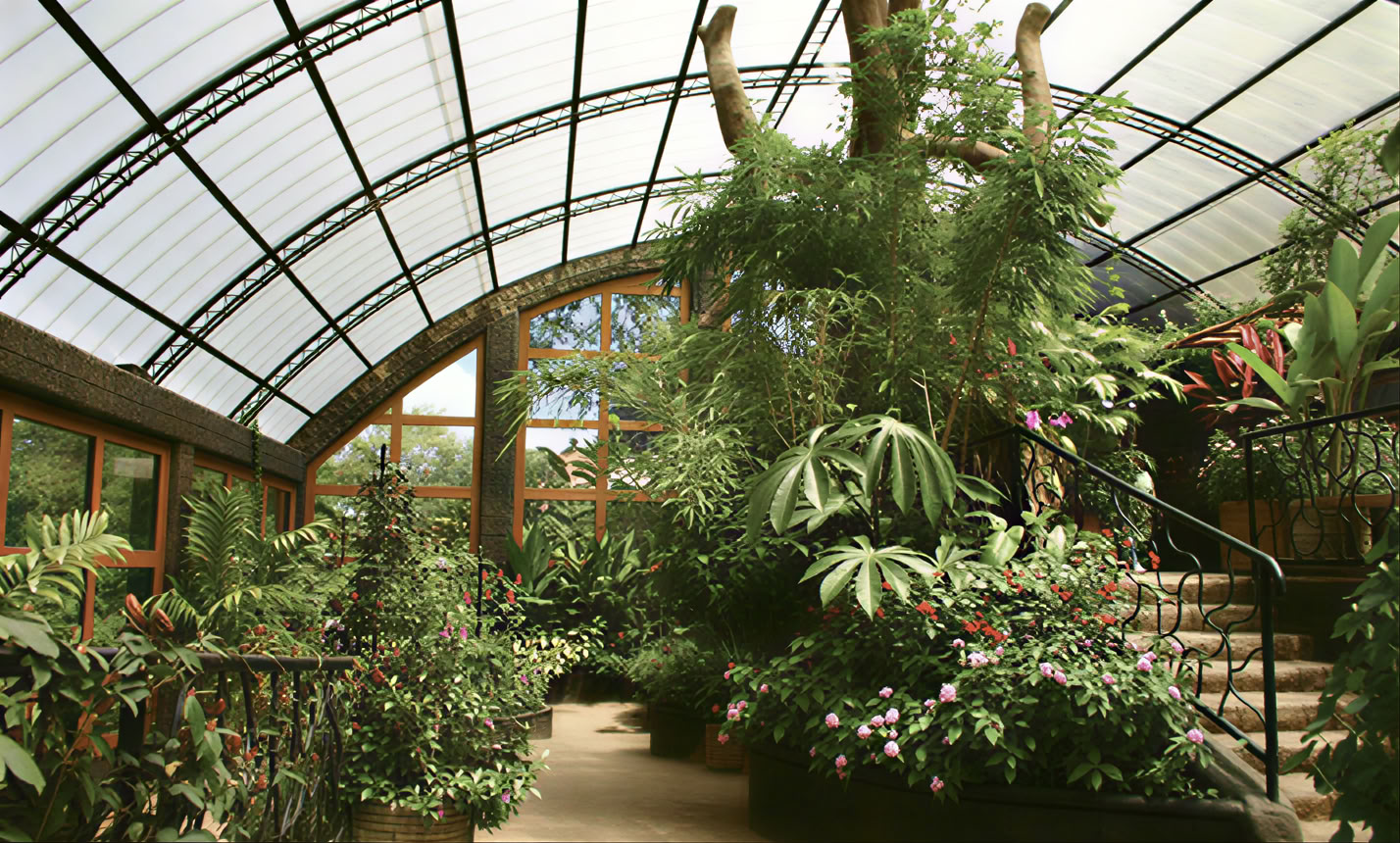 Jardins de la cascade de La Paz