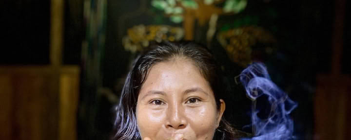 Cérémonie rituelle d'Ayahuasca