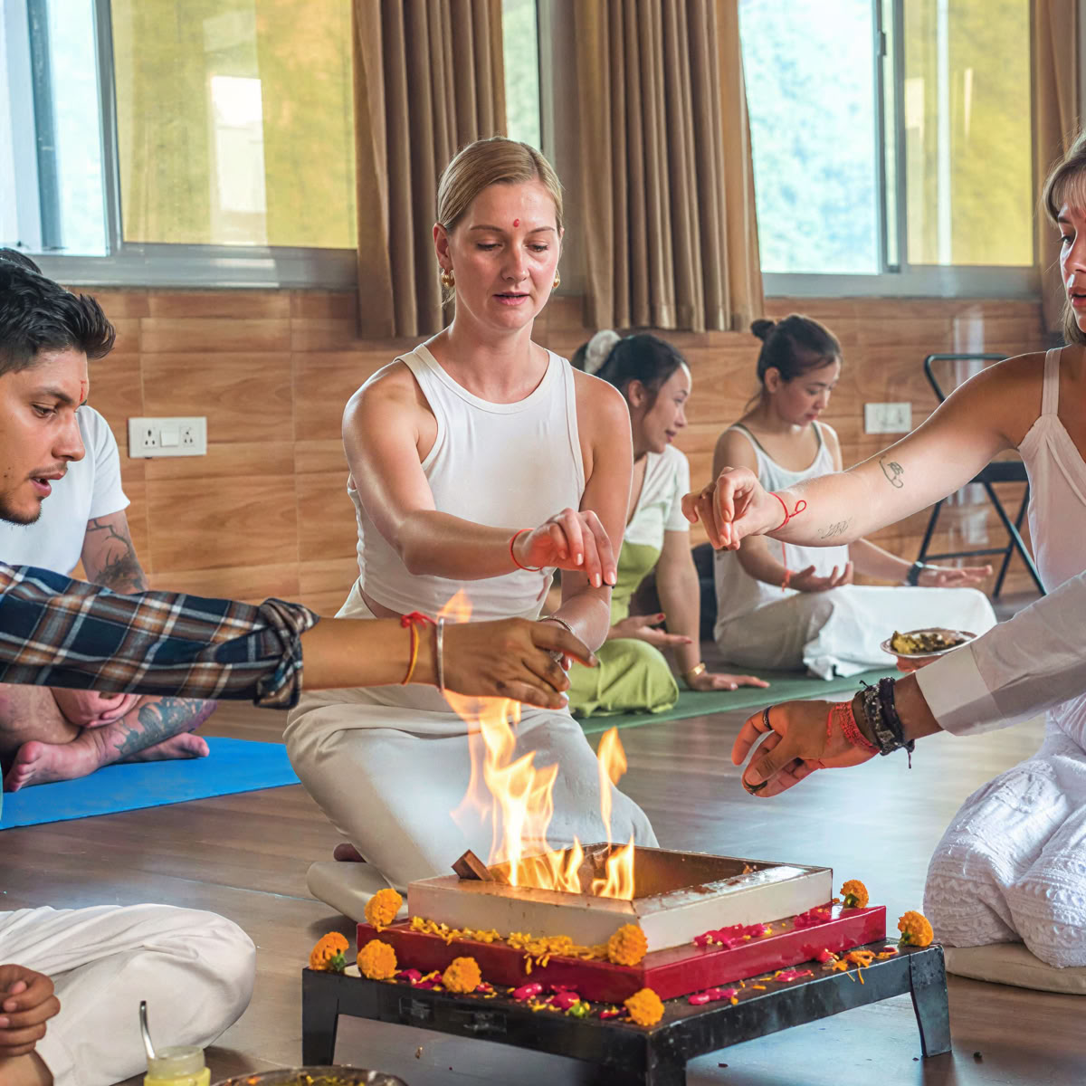 Formation de professeur de yoga de 200 heures à Rishikesh