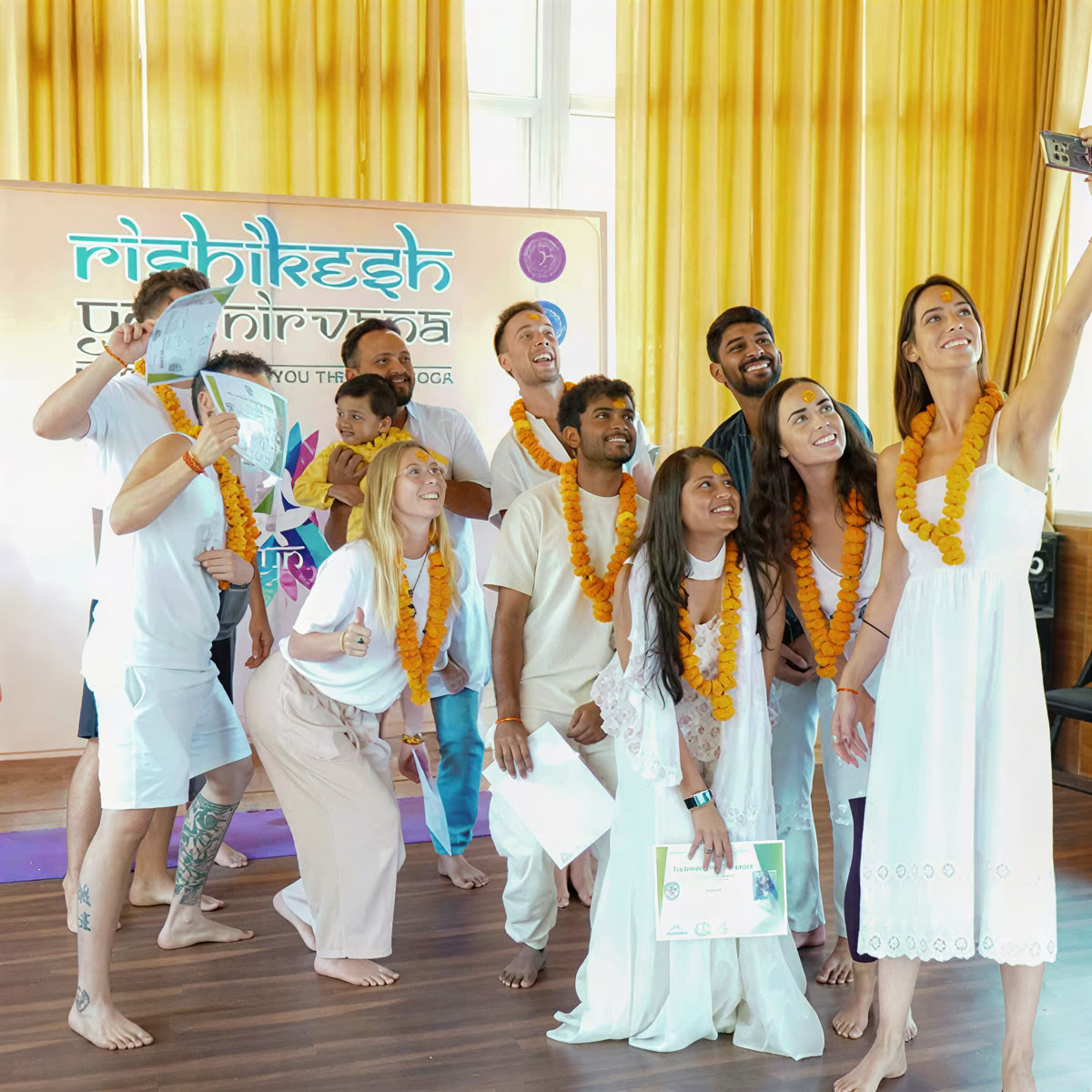 Formation de professeur de yoga de 200 heures à Rishikesh