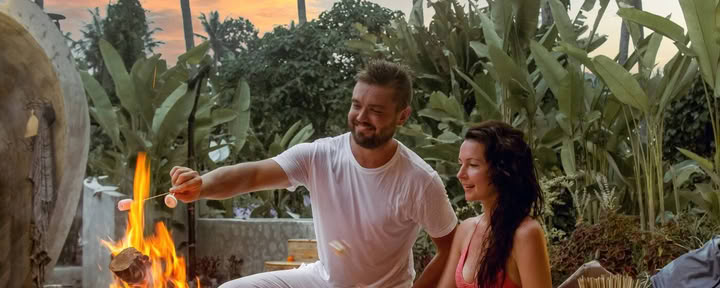 Retraite Tantrique Romantique de Lune de Miel de 2 Jours