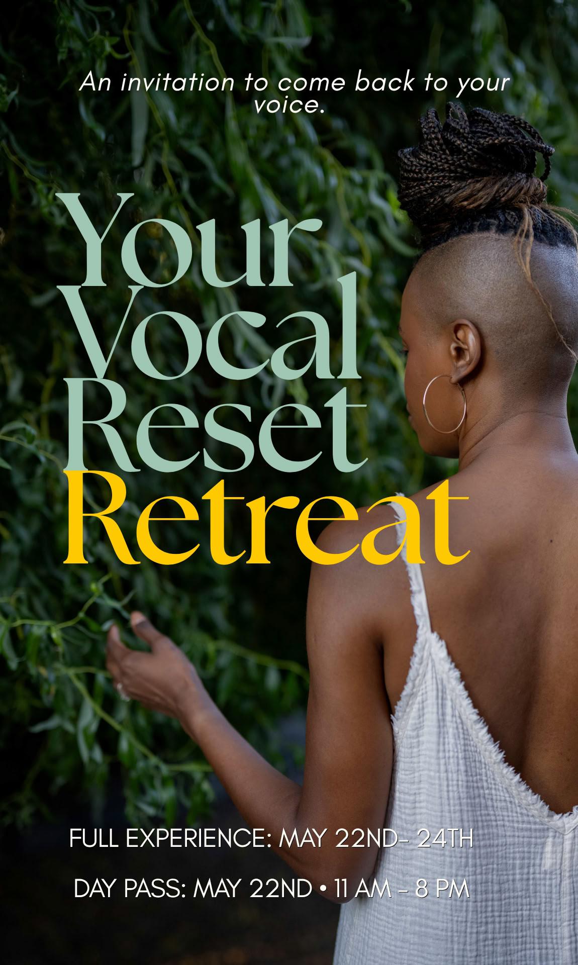Slay the Mic Wellness Edition — Retraites Wild Nature