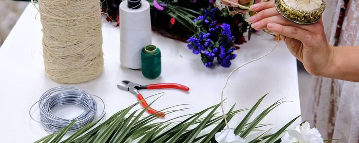 Atelier de couronnes florales - Palm Springs