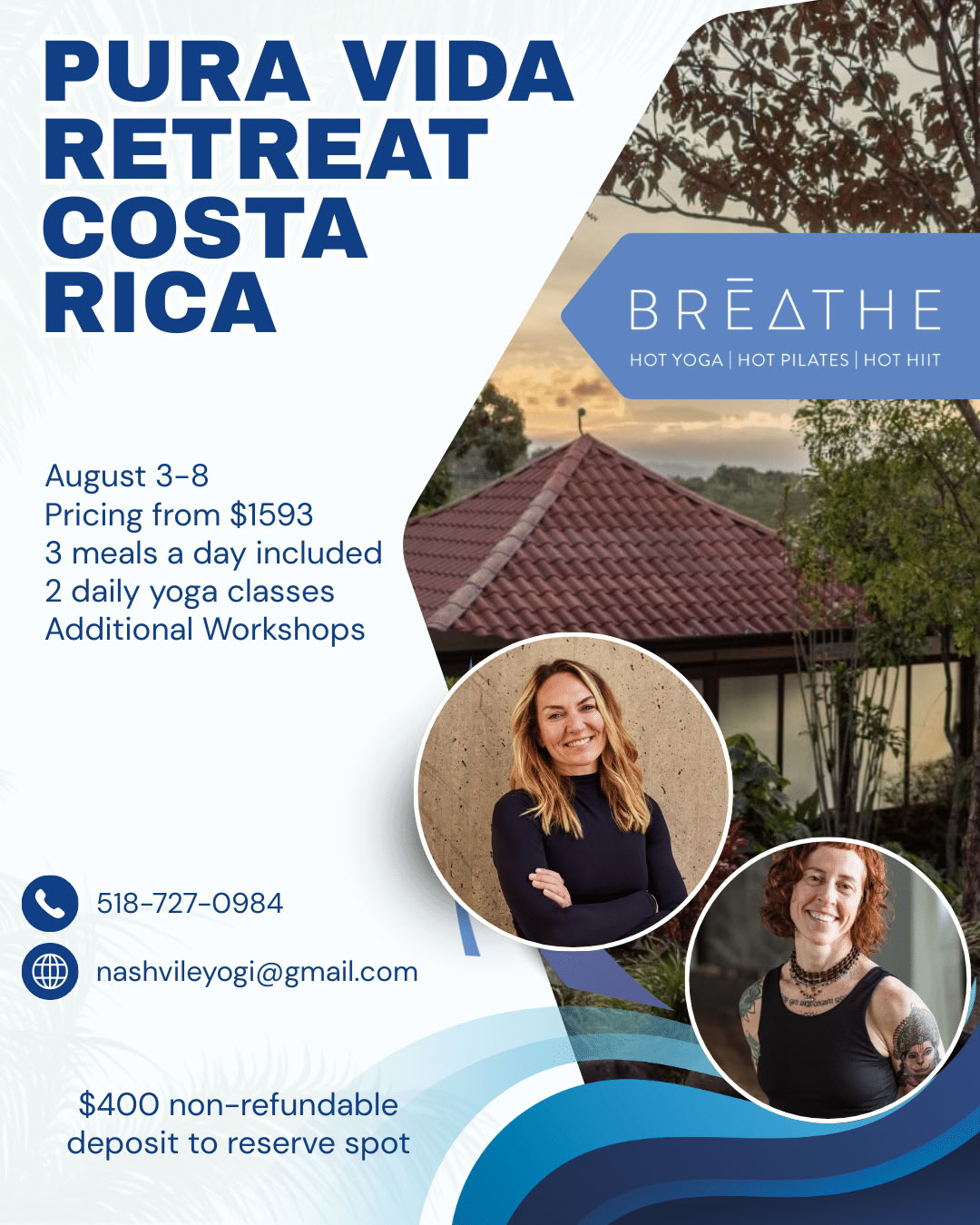 Xhale Yoga & Pilates Retraite