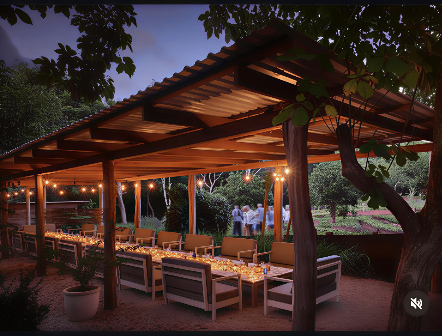 Dîner de la ferme à la table
