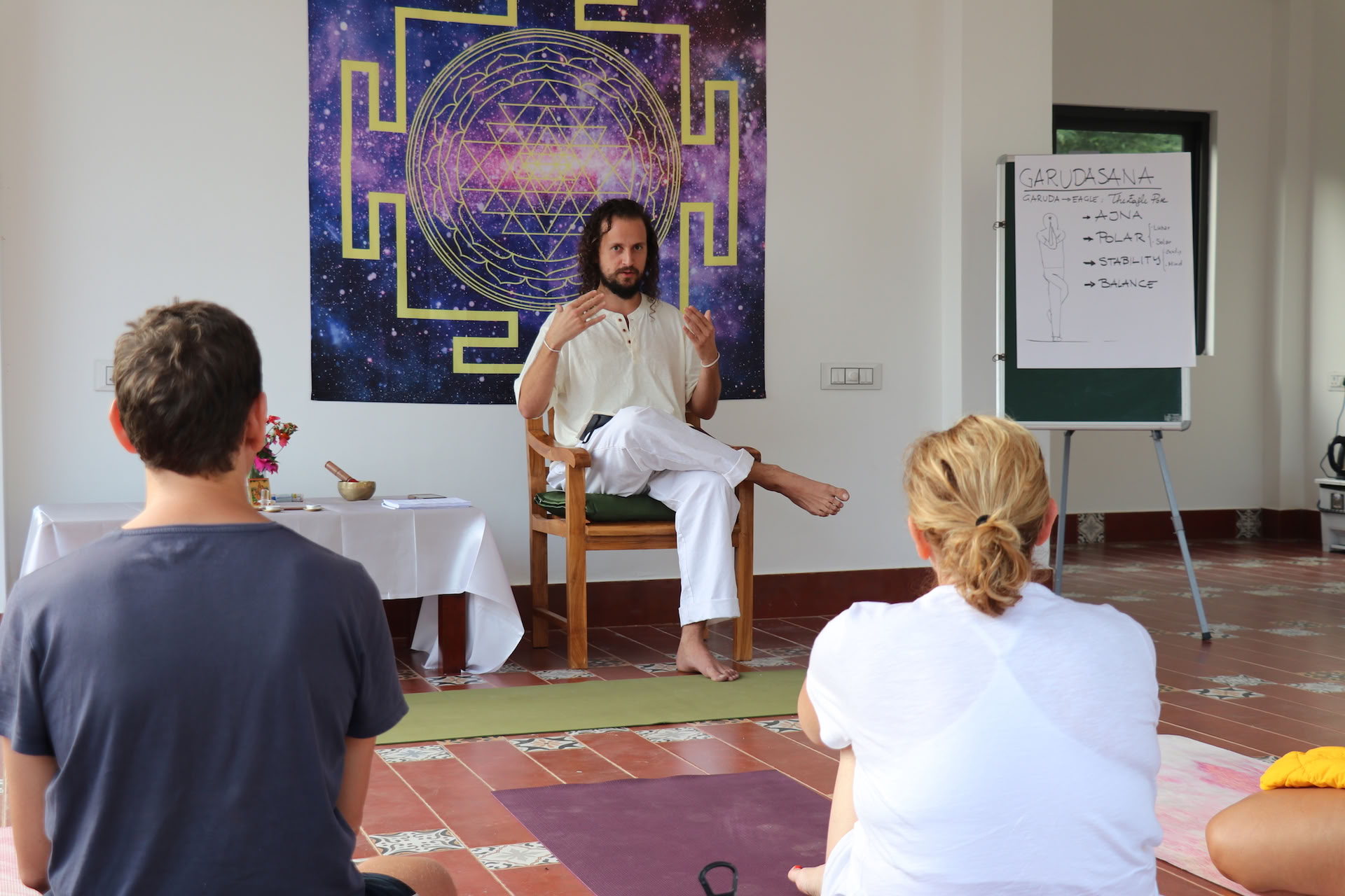 Cours de formation pour enseignants de yoga tantra