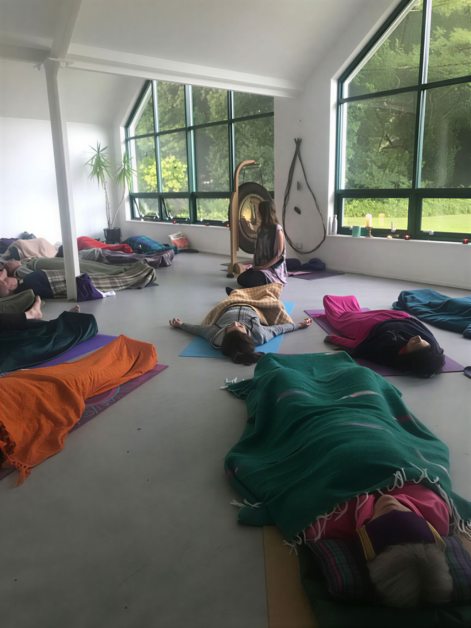 Bain de gong avec Sabina