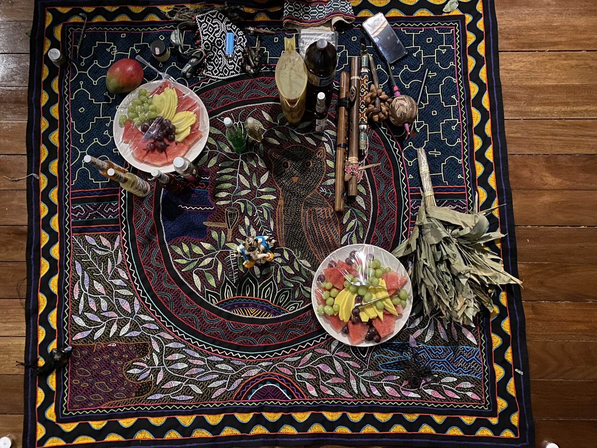 Cérémonie d'Ayahuasca Shipibo