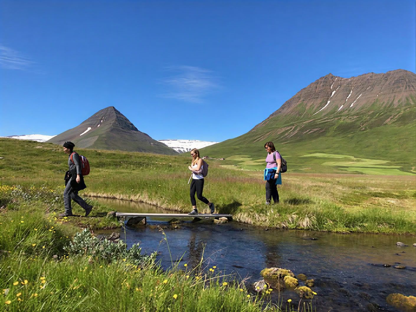 Yoga & Randonnée Retraite Soleil de Minuit en Islande – Dates 2025