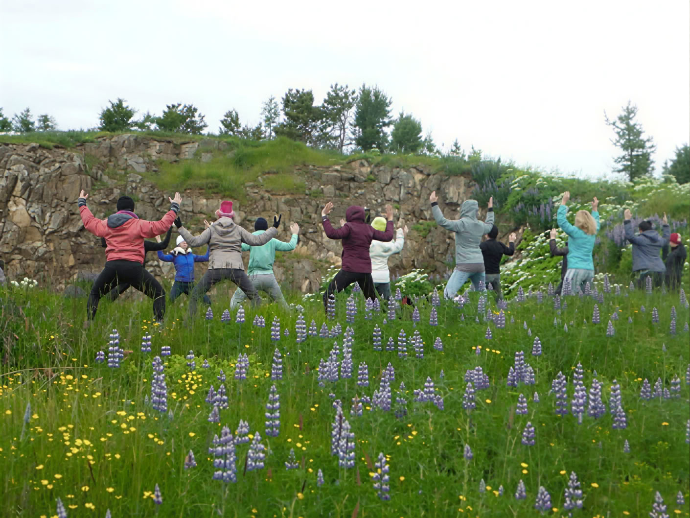 Yoga & Randonnée Retraite Soleil de Minuit en Islande – Dates 2025