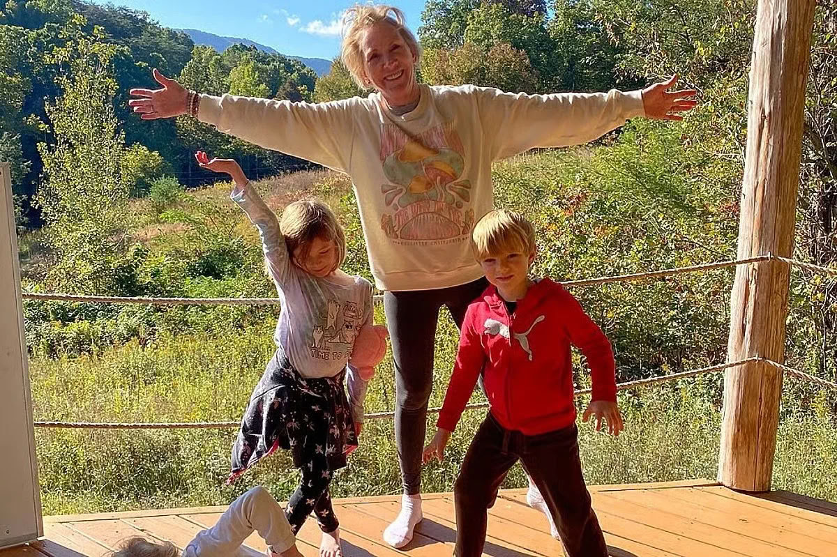 Retraite familiale avec Jessi, Zach et Maria
