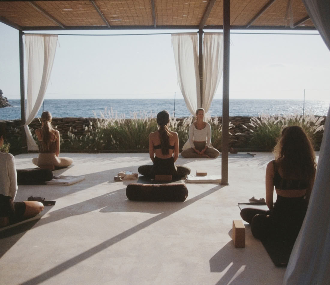 Légèreté d'être : une retraite de yoga et de méditation
