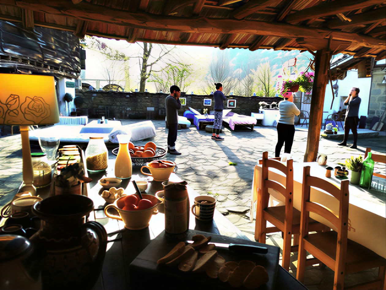 3 jours : Atelier, techniques avancées d’enduit en argile + journée d’arrivée Land & Connect – Whispers of Earth, tisser l’esprit du lieu et l’argile vivante : partie 2