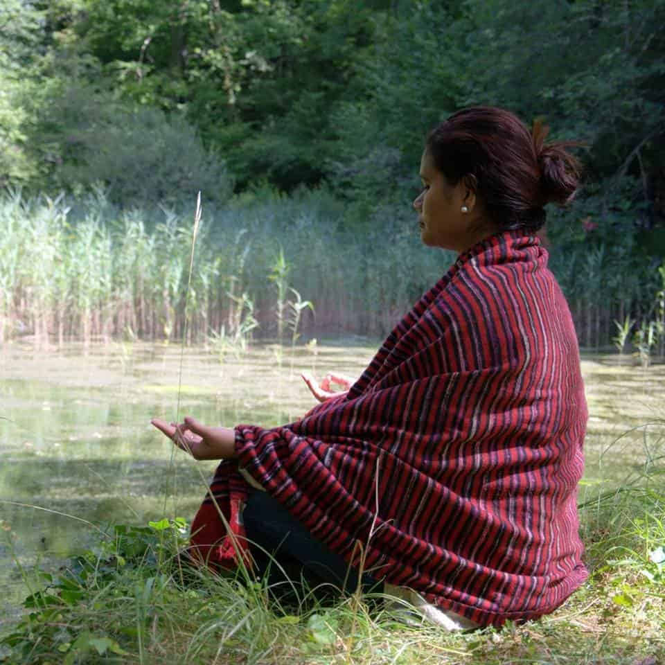 Yoga et méditation en marchant