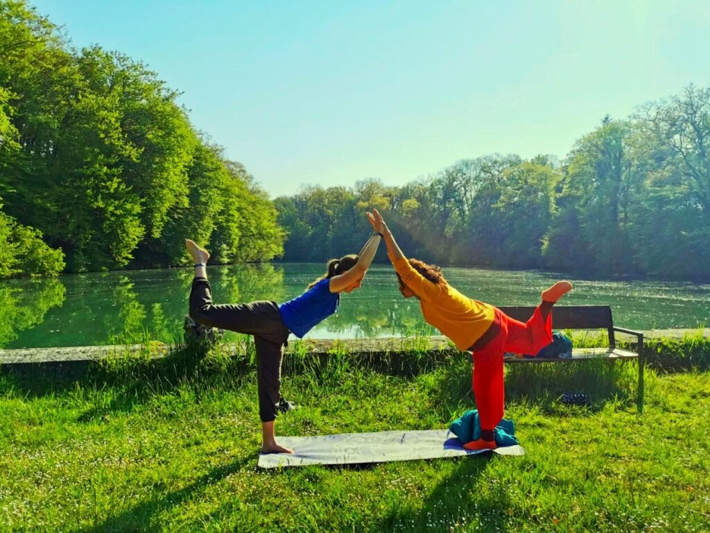 Yoga et méditation en marchant