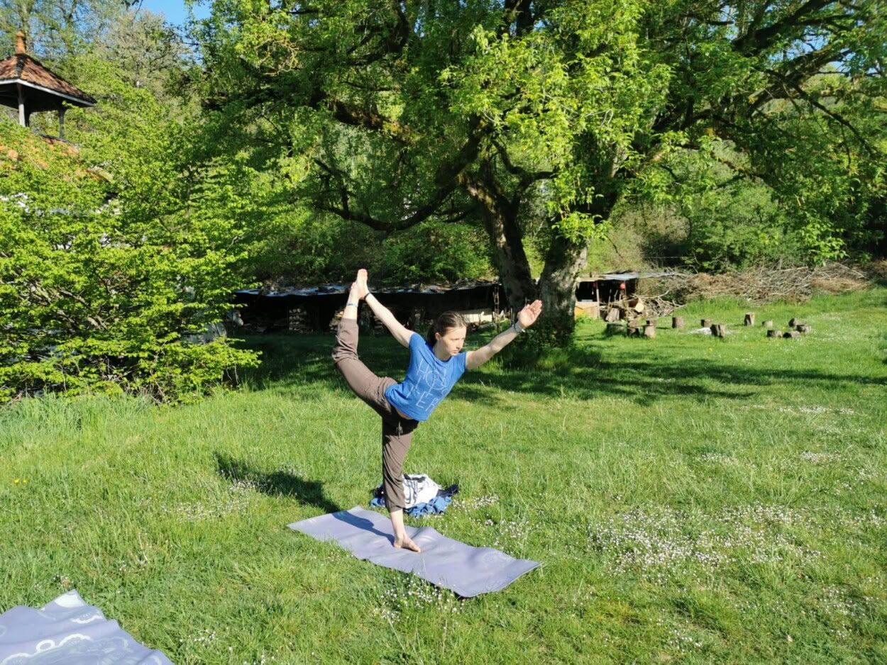 Yoga et méditation en marchant