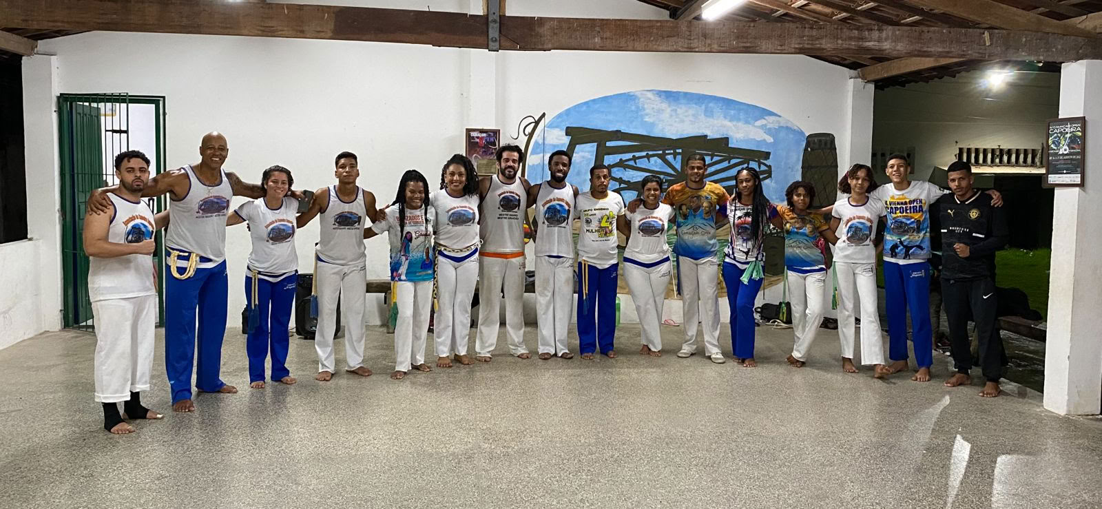 Camp de capoeira brésilien