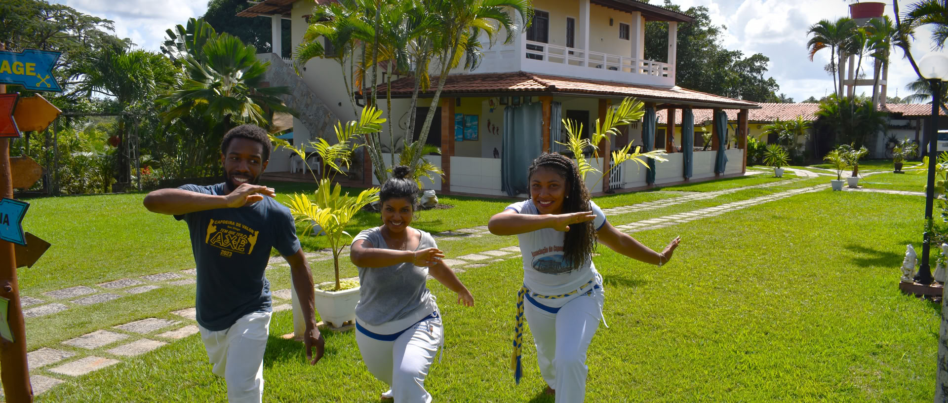 Camp de capoeira brésilien