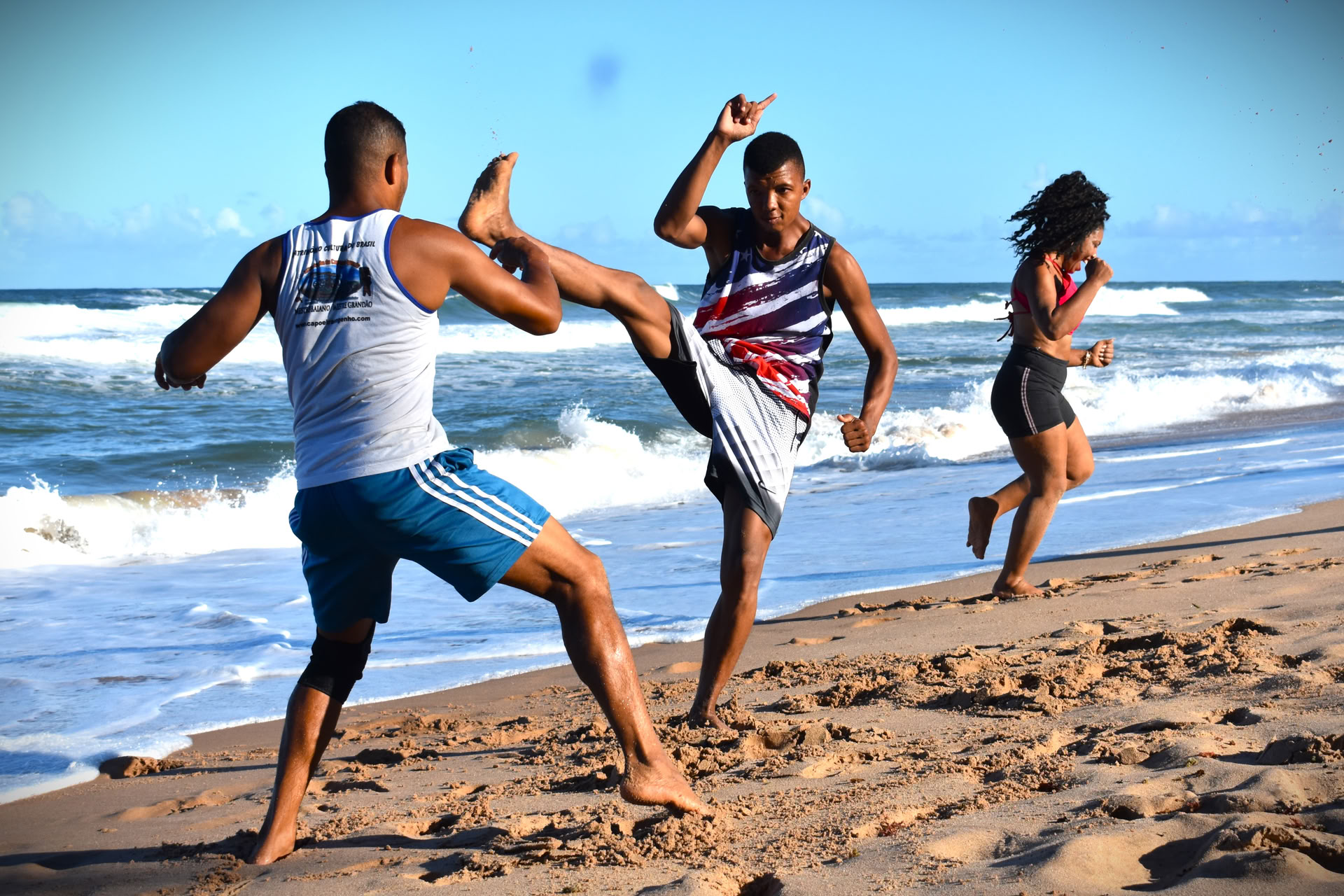 Camp de capoeira brésilien