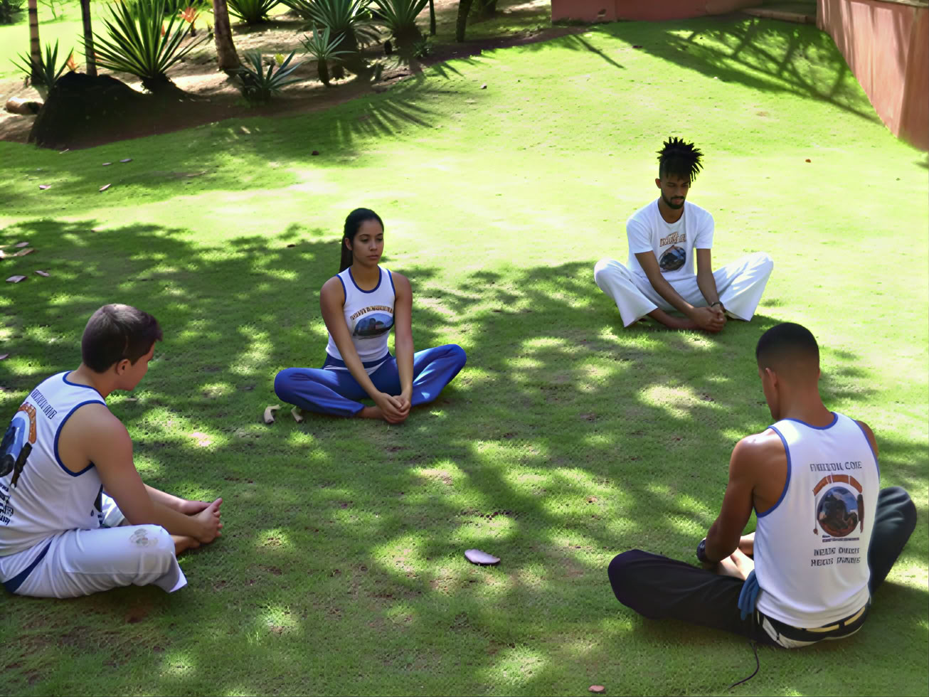 Camp de capoeira brésilien