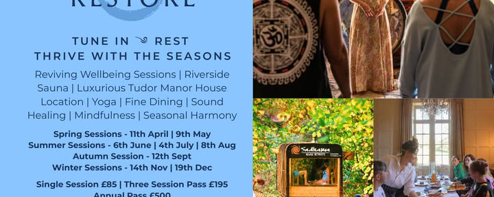 Reset and Restore – Twilight Supper Club Retraites