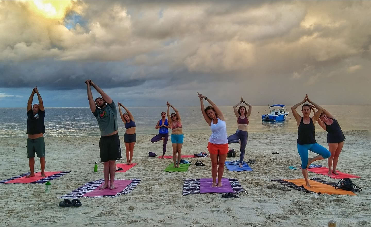 Retraite de yoga chaud du Nouvel An