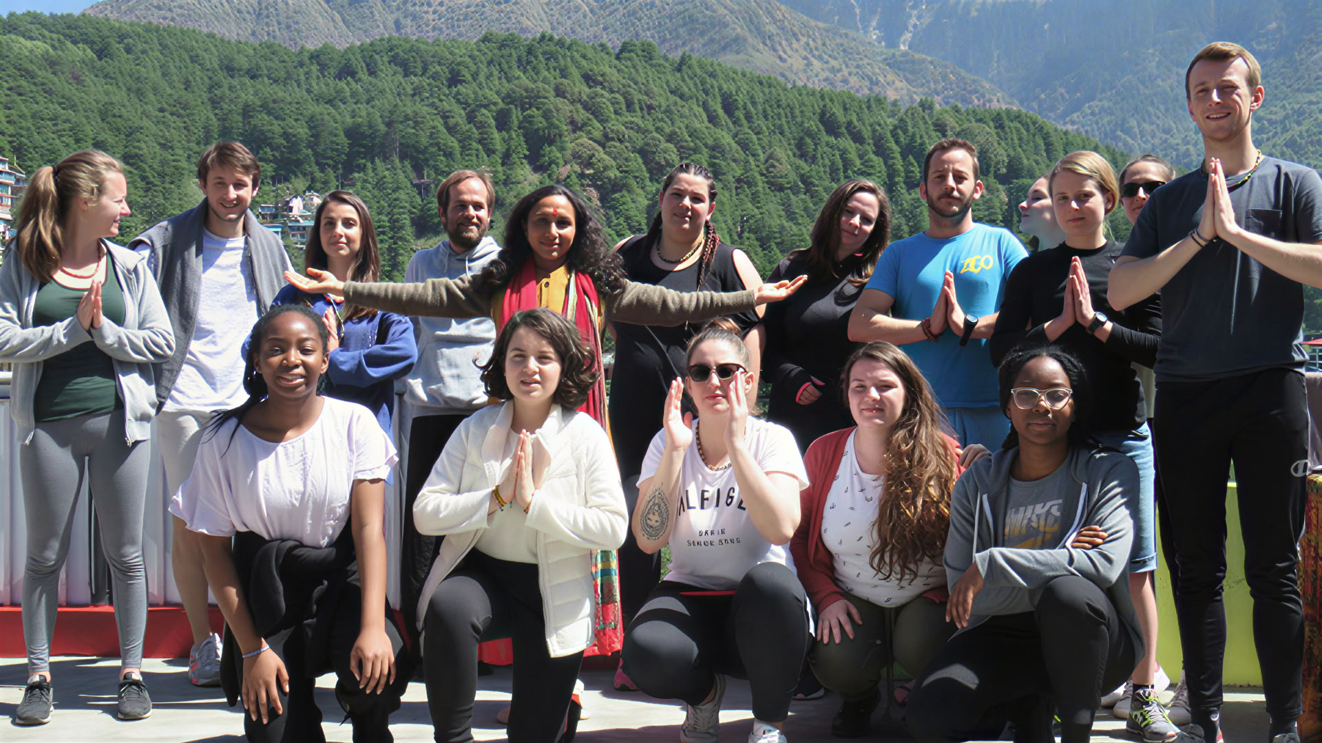 Formation de professeurs de yoga en Inde