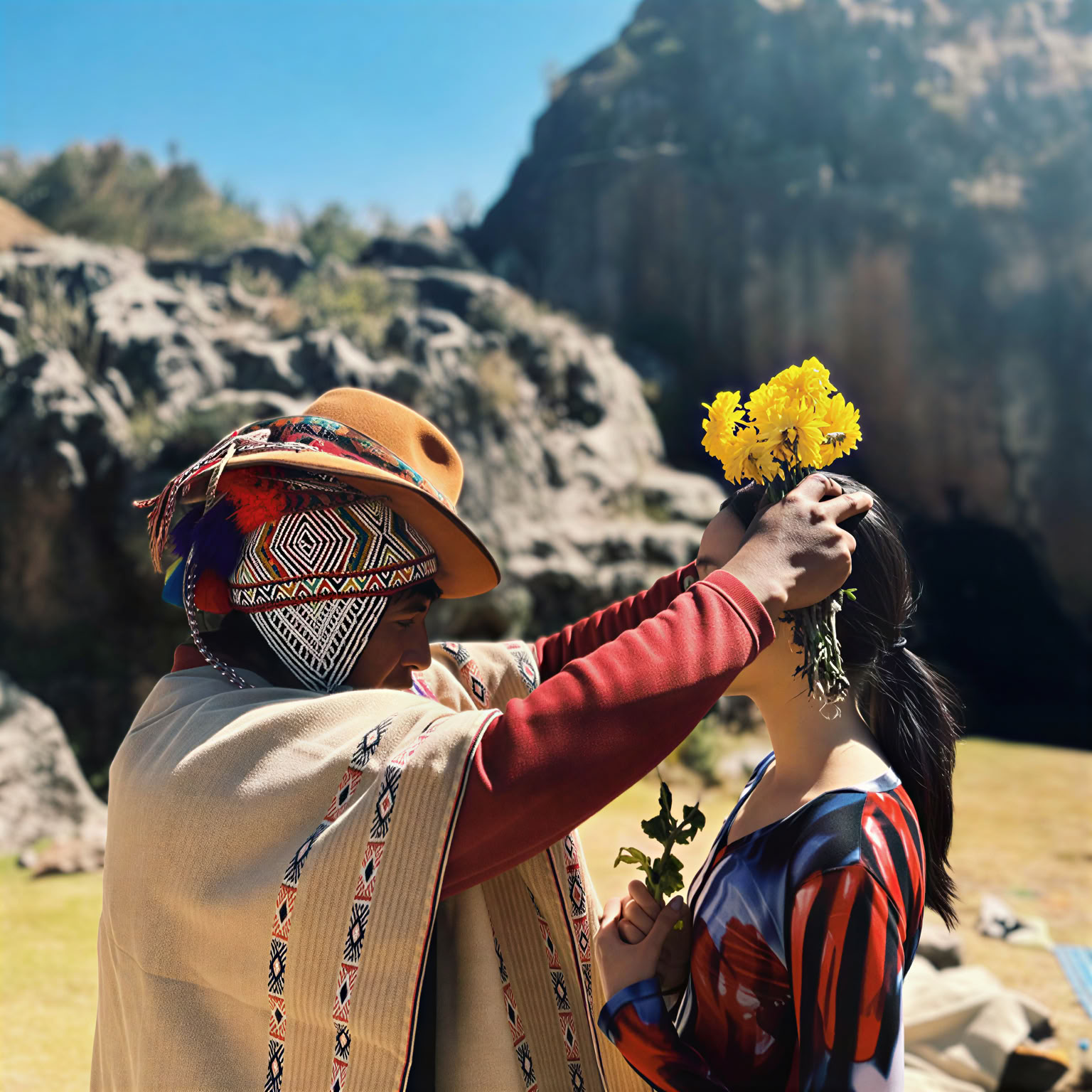 4 jours de trek spirituel de Lares jusqu’au Machu Picchu avec chaman