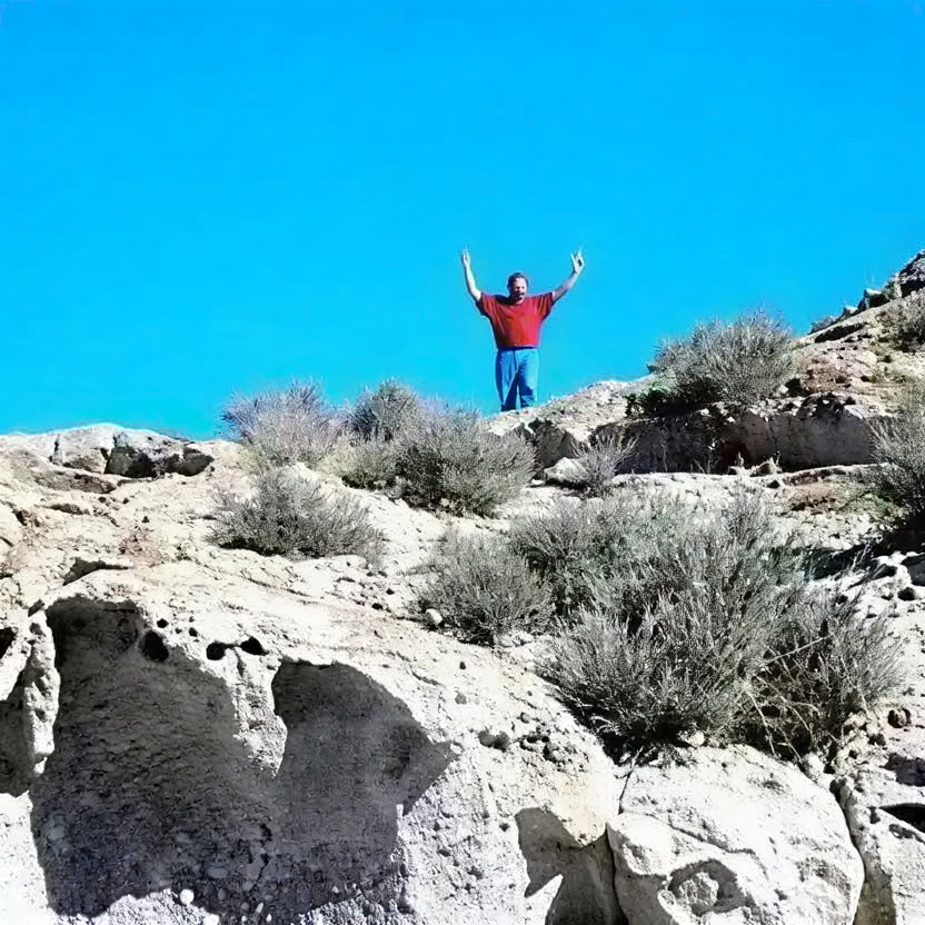 Sauter sur la montagne