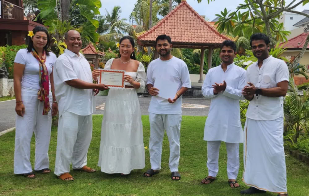 Cours de formation de professeur de yoga de 200 heures à Bali