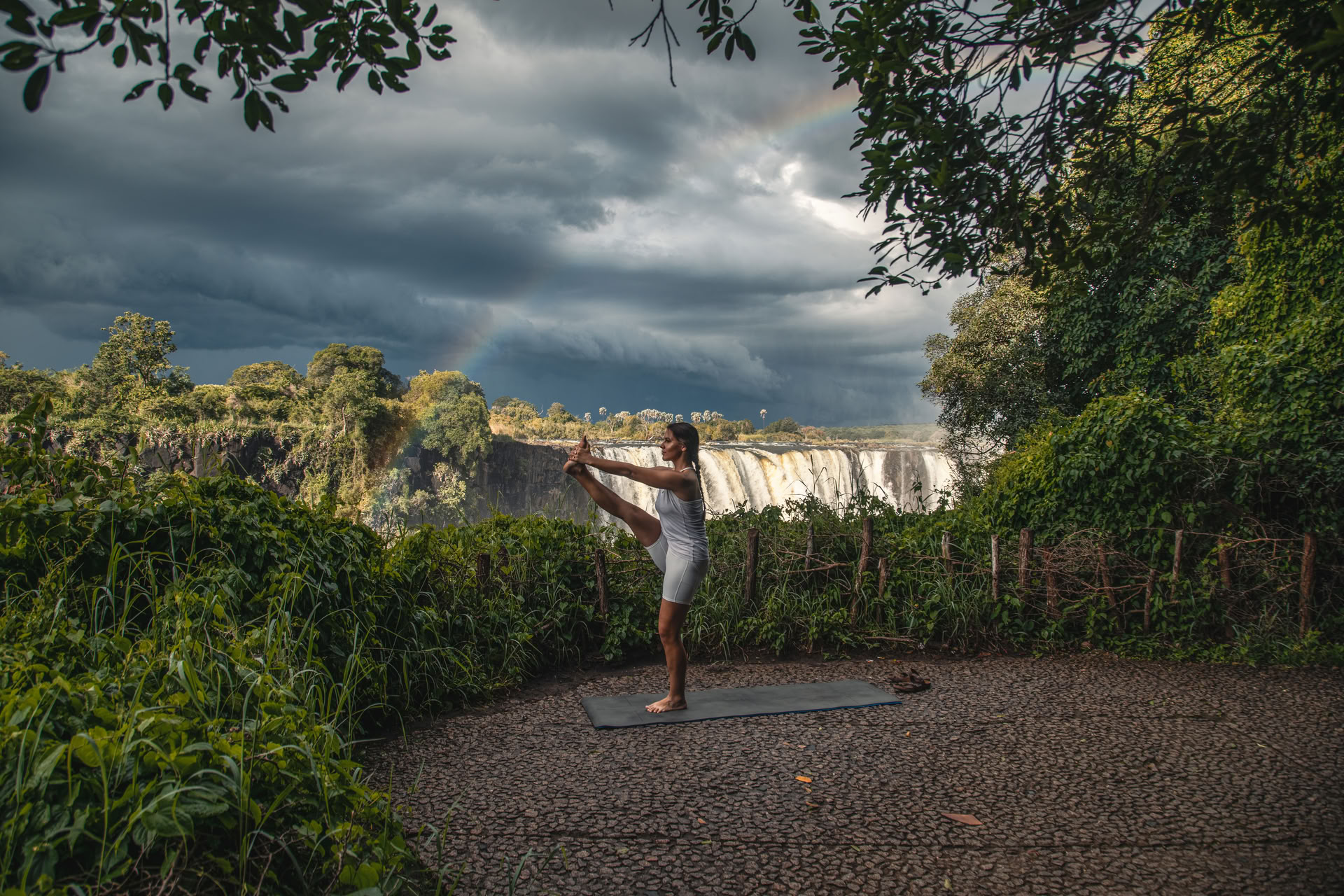 Yoga aux Falls