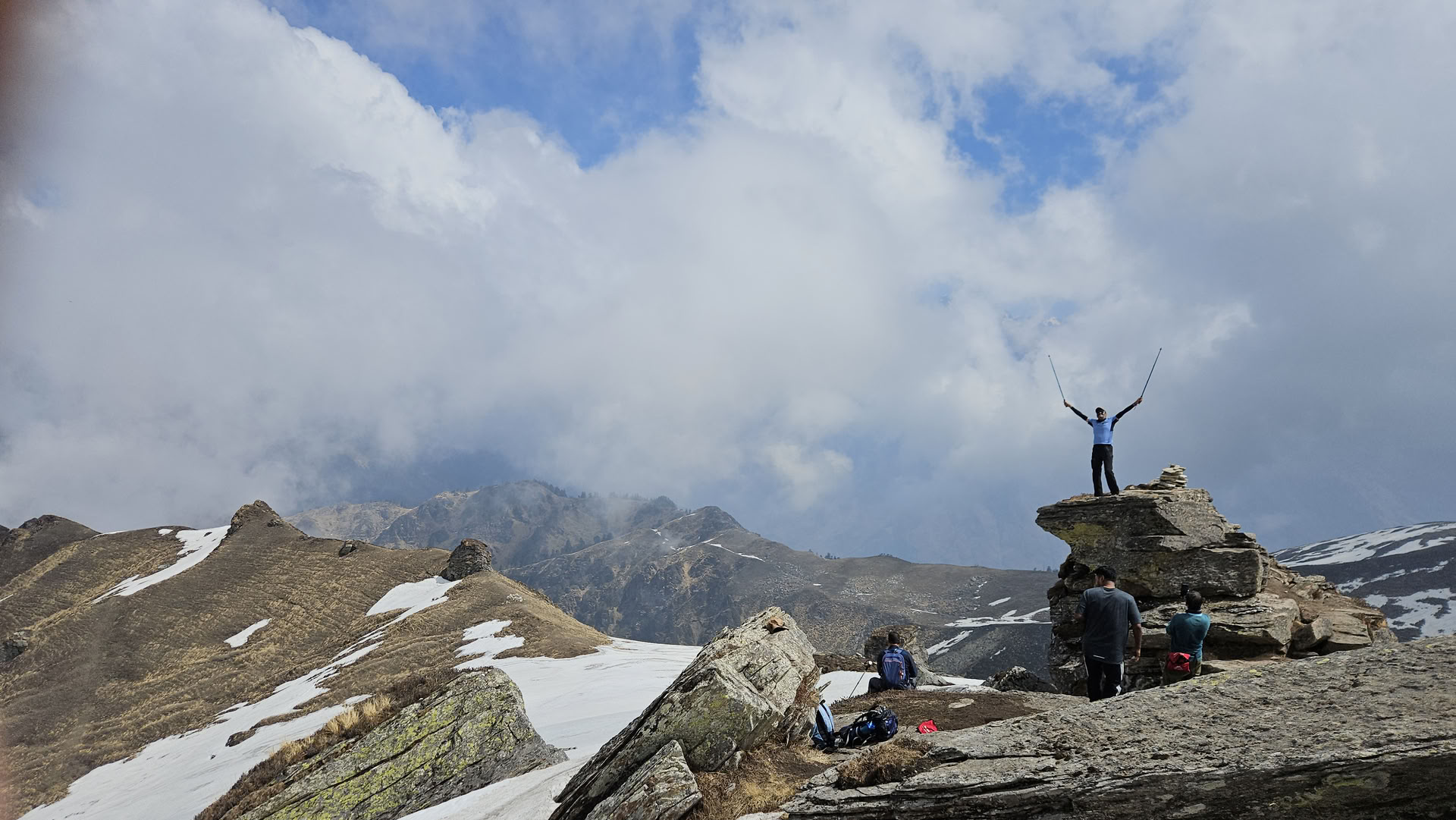 Randonnée du col de Kuari