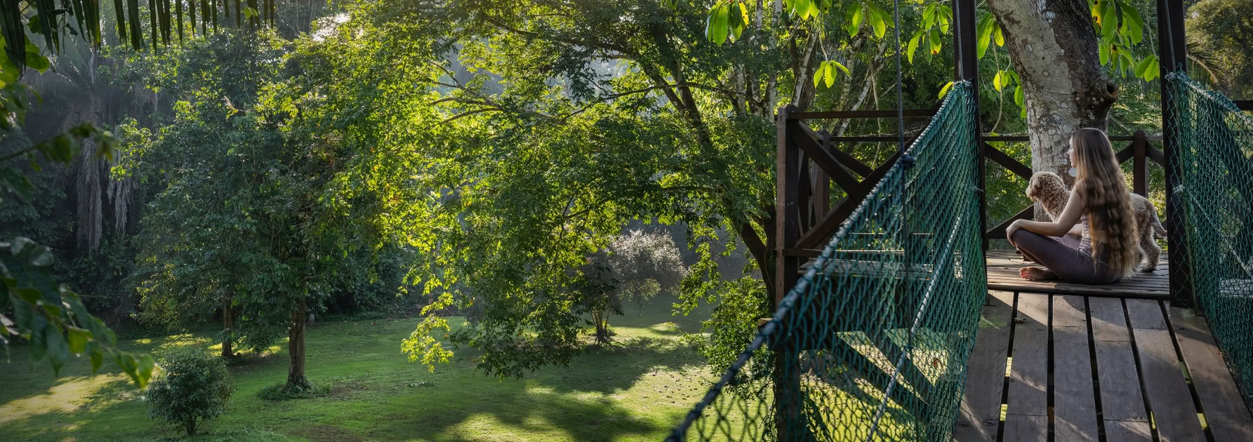 Retraite bien-être en forêt tropicale