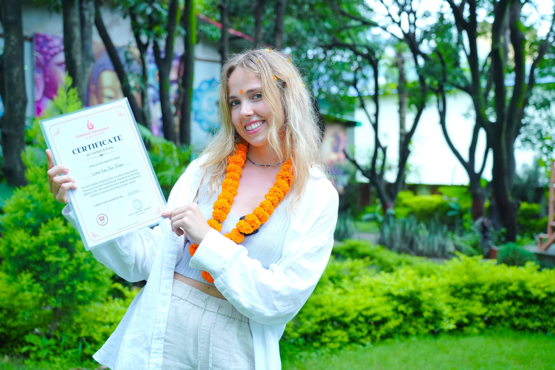 Formation de professeur de yoga de 100 heures à Rishikesh