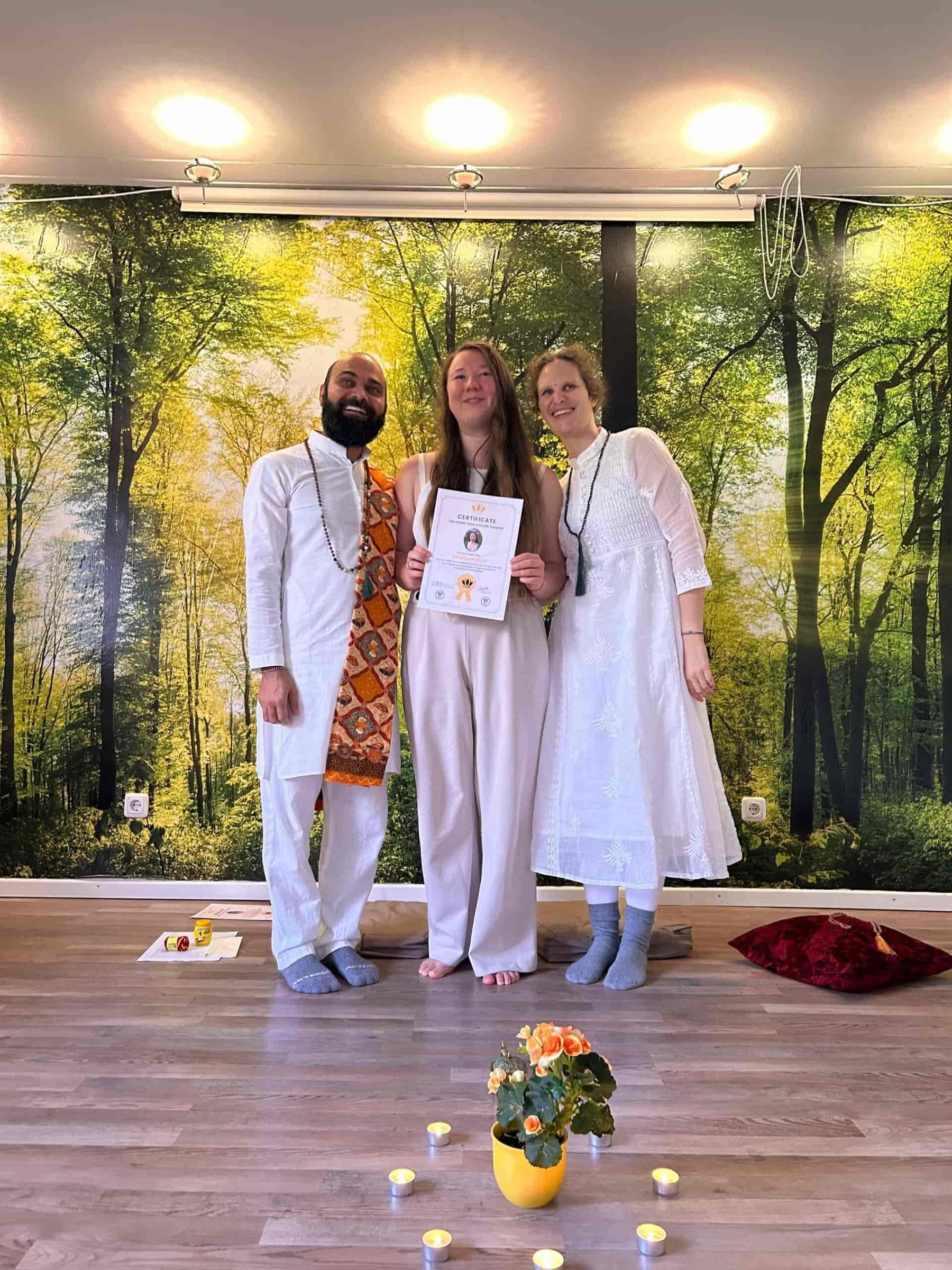 Formation de professeurs de yoga de 500 heures en Allemagne