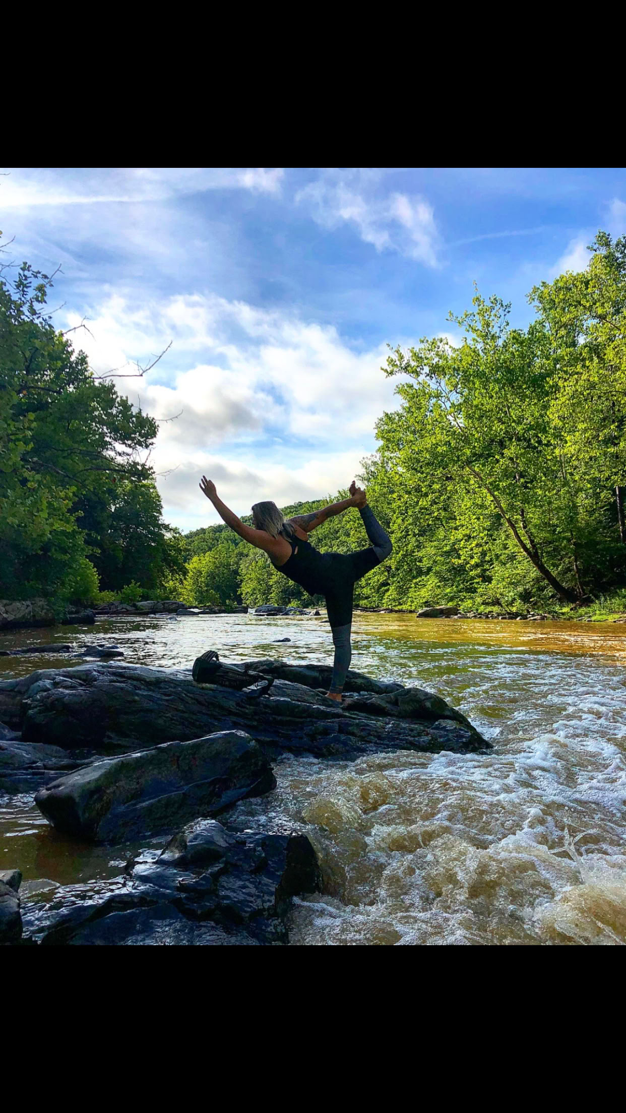 Paix le long du Potomac ; retraite de yoga et de son
