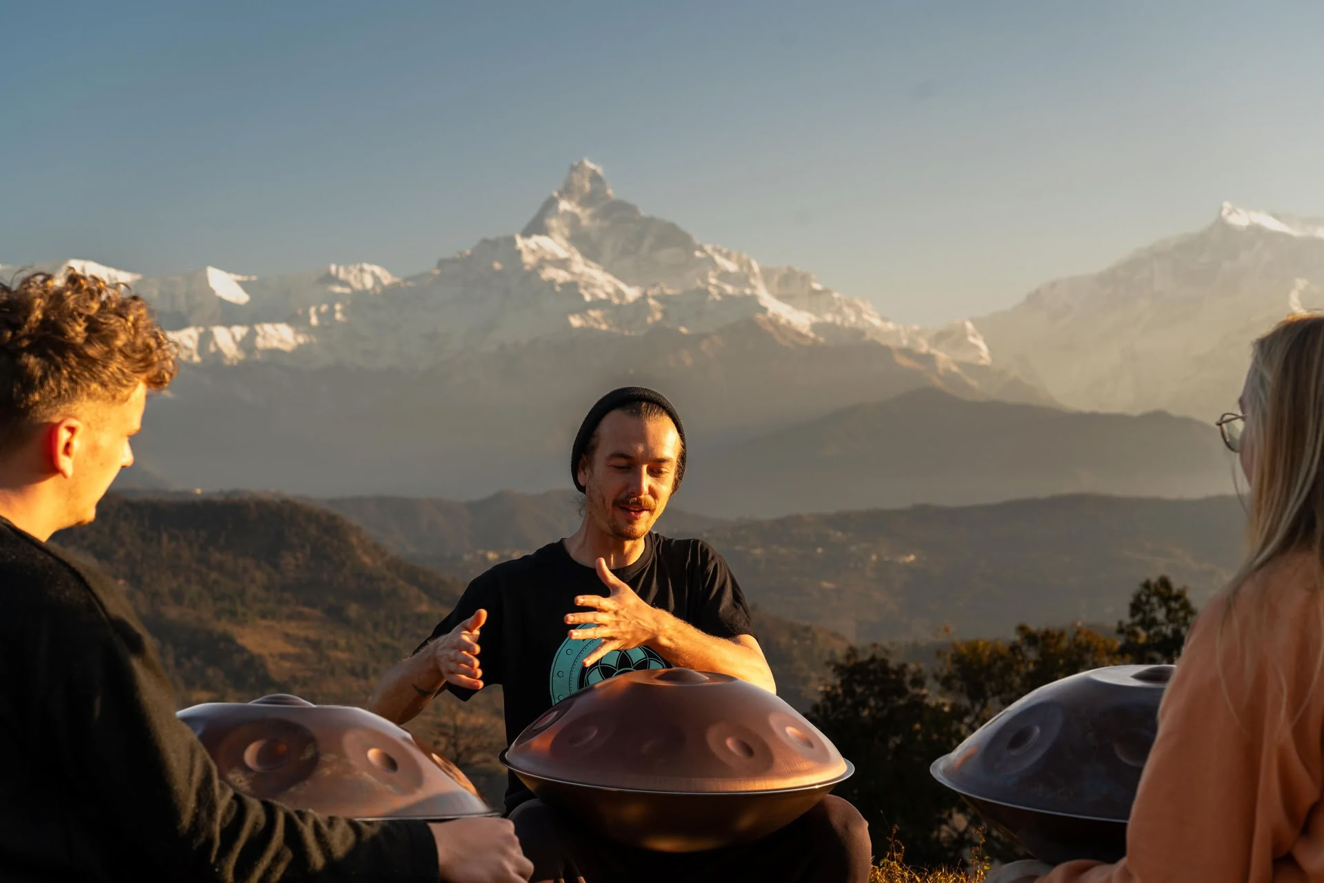 Retraite pour l'apprentissage du handpan