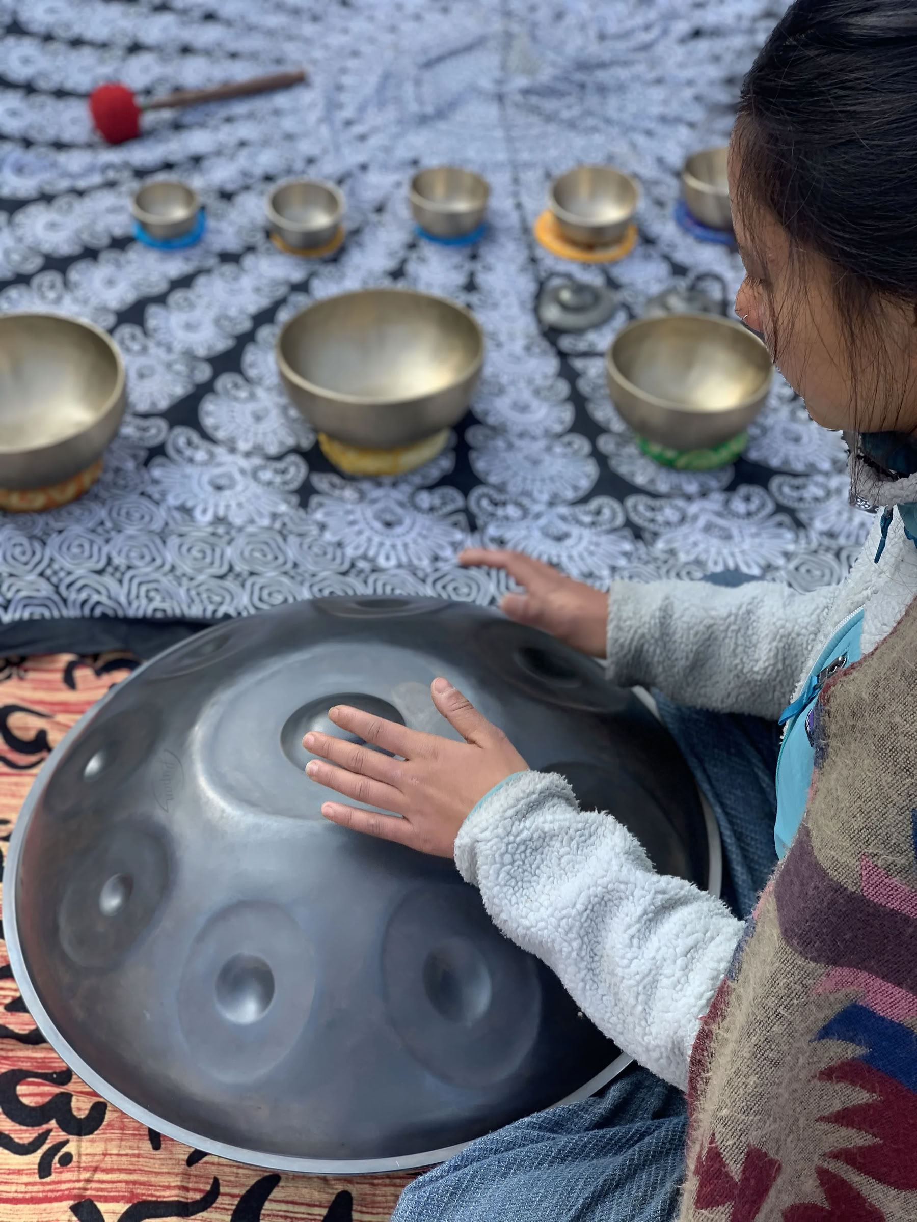 Retraite pour l'apprentissage du handpan