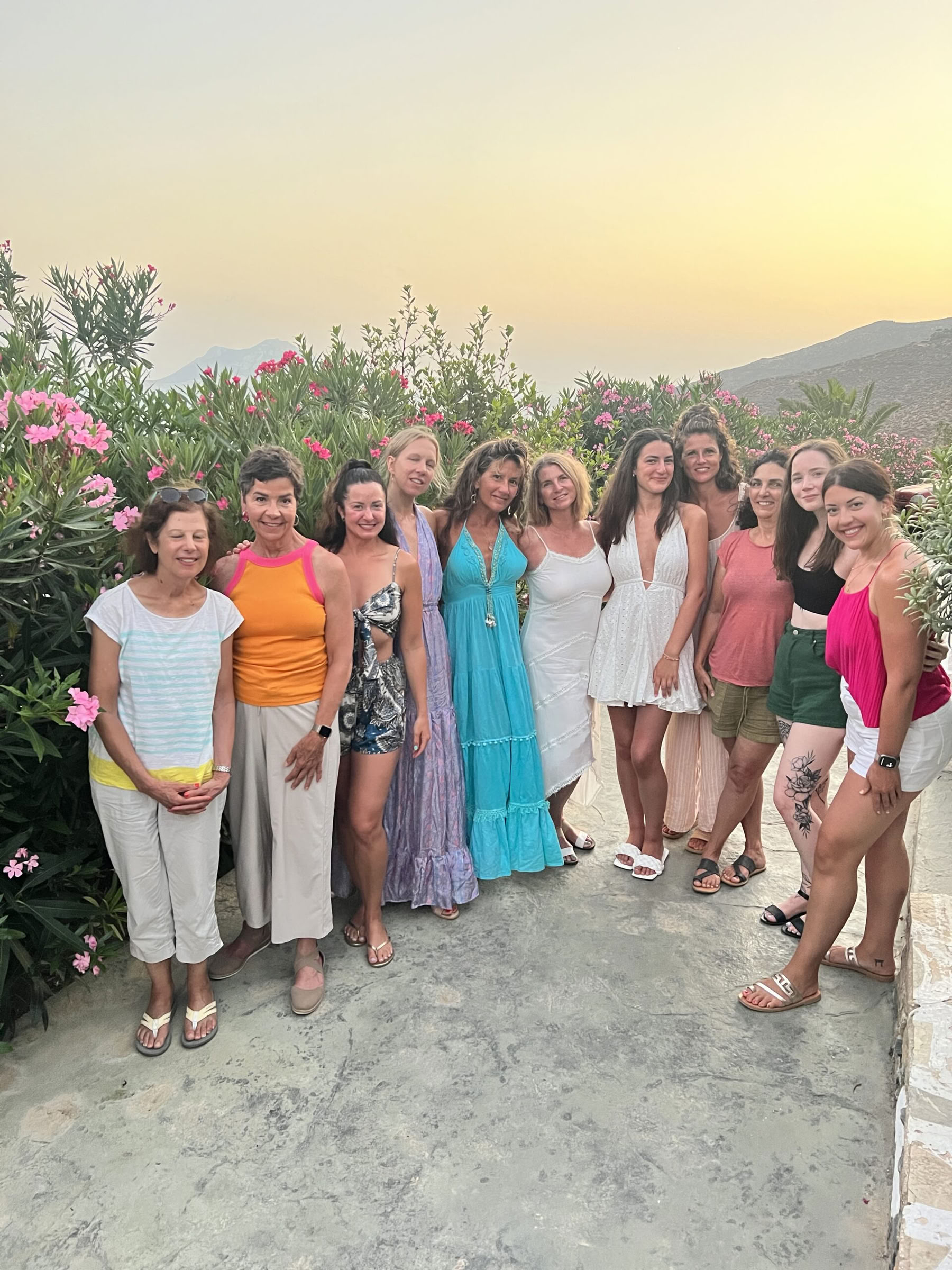 L'Art de Recevoir : Pleine Lune en Verseau à Amorgos